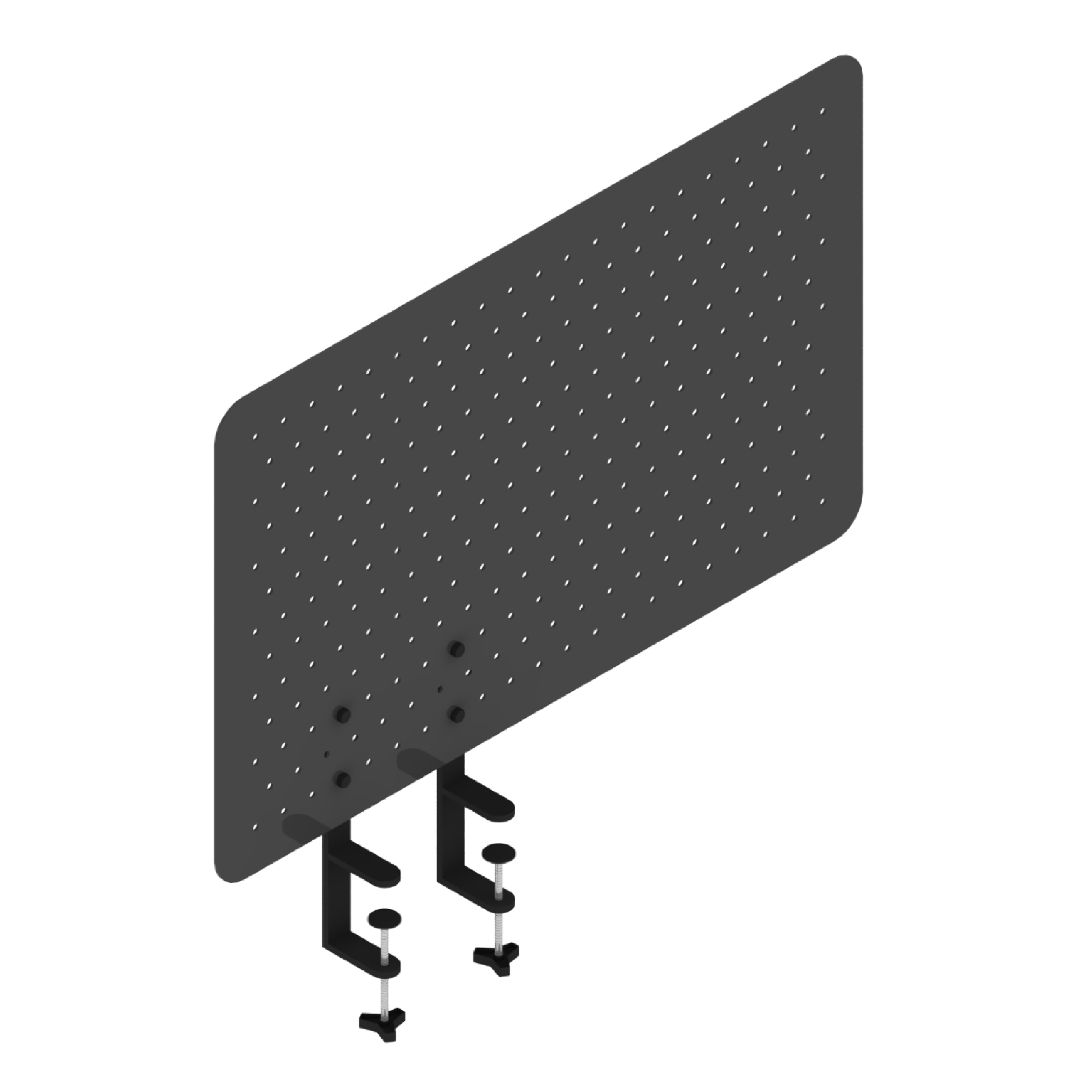 F-Clamp Pegboard Panel