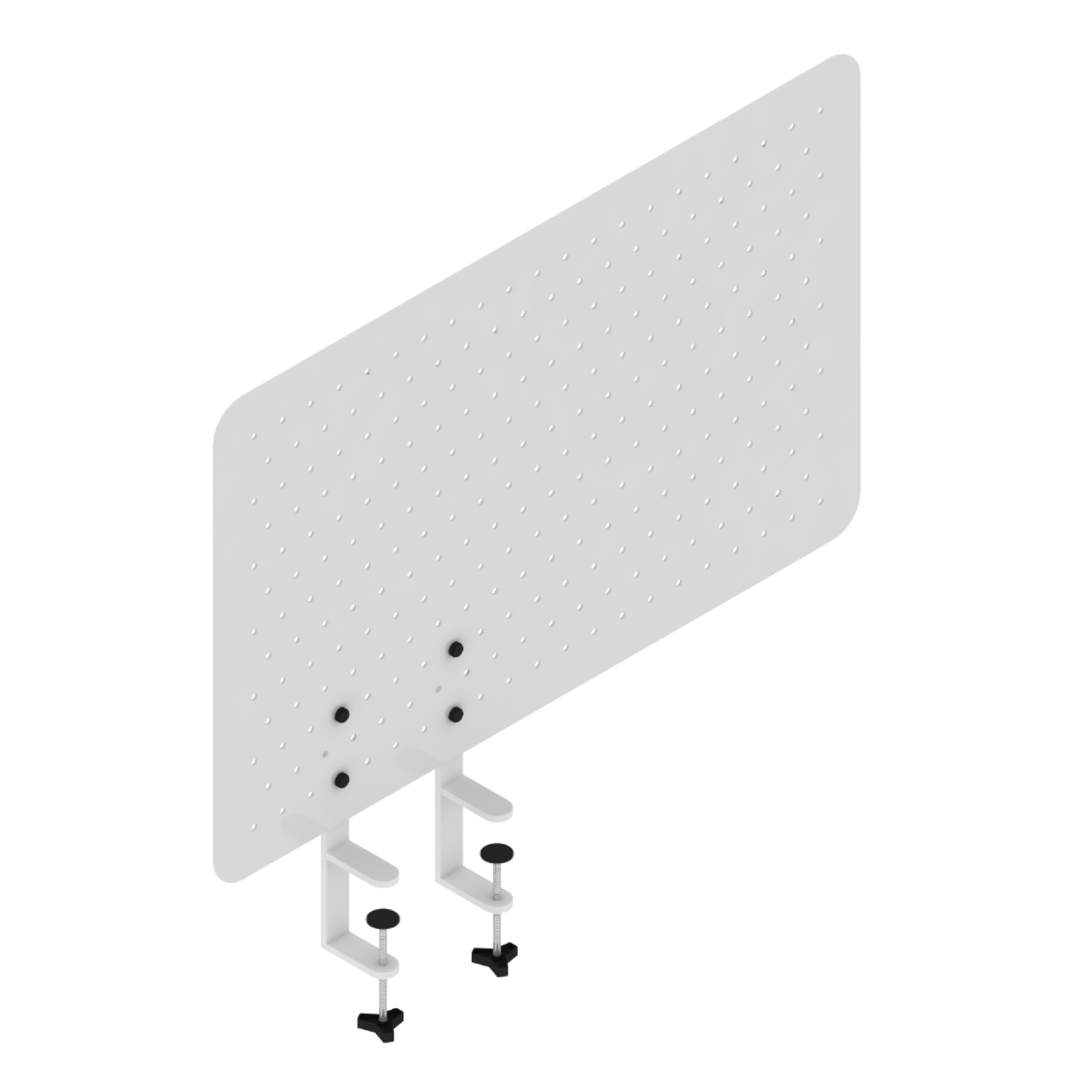 F-Clamp Pegboard Panel