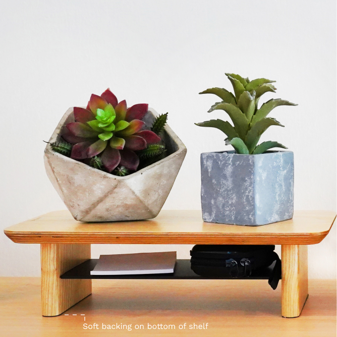 Modular Desk Shelves